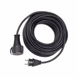 Description générale Rallonge extensible de 20 mètres de câble, idéale pour brancher en toute sécurité vos appareils tels que ...