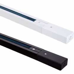Le Rail Triphasé Aluminium 1 Mètre pour Spots LED (3 Allumages) permet d'installer et de déplacer facilement les spots LED .  ...