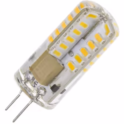 Ampoule LED de petite taille (Ø13x38 mm) avec couvercle en silicone, idéale pour les installations dans les véhicules, les la ...