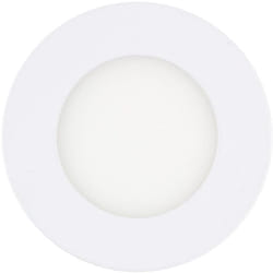 Dalle led 3W Ronde Extra-Plate Coupe ø 70 mm 6000K Blanc froid