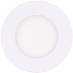 La Dalle LED Ronde Extra-Plate 3W a un design Extra-Plat avec une excellente finition et une très faible consommation d'énerg ...
