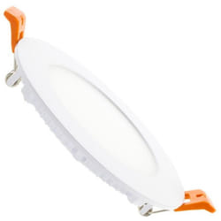 Efectoled - Dalle led 6W Ronde Extra-Plate Coupe ø 110 mm 5000K Blanc froid