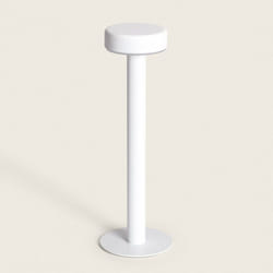 Efectoled - Lampe à Poser led Portative 2W Bunza avec Batterie Rechargeable usb Blanc