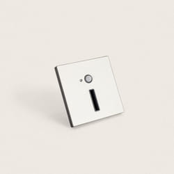 Balise Murale led 1,5 w Encastrable avec Détecteur pir Apok Blanc