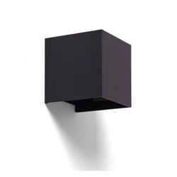 Applique Murale Extérieure led 6W Aluminium en Saillie Berhus Noir