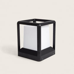 Efectoled - Balise Extérieure E27 Aluminium 21cm Kubon Noir