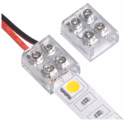 Description générale Le connecteur pour Ruban LED 12/24V DC est conçu pour une installation et une utilisation faciles grâce  ...