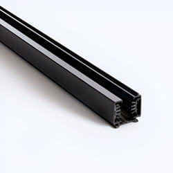 Rail Triphasé dali pour Spots led 2 Mètres Noir