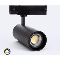 Efectoled - Spot led sur Rail Triphasé 30W Wild cct Multiangle 24-60º Special Noir
