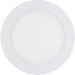 Dalle led 12W Ronde Extra-Plate Coupe ø 155 mm 5000K Blanc froid