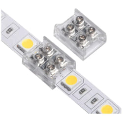 Efectoled - Connecteur Ruban led 12/24V dc pour Jonction avec Vis 10 mm