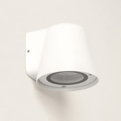 Applique Murale Extérieure Aluminium Darjan Blanc