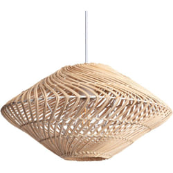 Efectoled - Suspension Rotin Towamba Naturel
