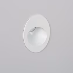 La Balise Extérieure Murale LED Encastrable 3W Ronde Coney Blanche la solution parfaite pour le balisage de couloirs et d'esc ...