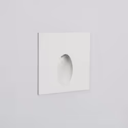 La Balise Extérieure Murale LED Encastrable 3W Carrée Ellis Blanche la solution parfaite pour le balisage de couloirs et d'es ...
