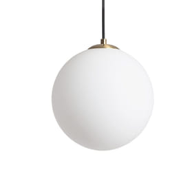 Efectoled - Suspension Métal et Verre Moonlight Brass Doré