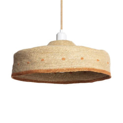 Efectoled - Suspension Fibres Naturelles Arya Orange
