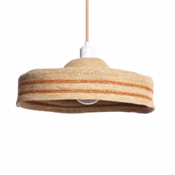 La Suspension Fibres Naturelles Daya est le complément parfait pour donner une touche de lumière et de personnalité à la pièc ...
