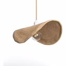 La Suspension Fibres Naturelles Devmani-L est le complément parfait pour donner une touche de lumière et de personnalité à la ...