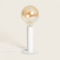 Lampe à Poser Métal Rovia Blanc