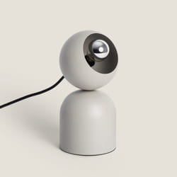 Lampe à Poser Métal Gris Pierre Lippi Gris Pierre