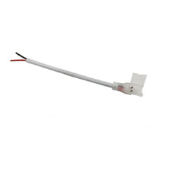 Efectoled - Connecteur pour Ruban led 220V ac 120LED/m 20m IP67 Largeur 9 mm Couper Tous les 10 cm Blanc