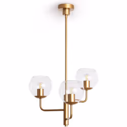 La Suspension en métal et verre Tribubble combine un design unique et élégant avec des finitions de qualité supérieure . Ce t ...