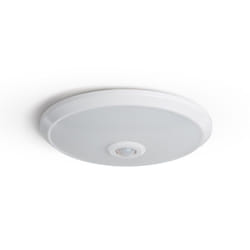 Efectoled - Plafonnier led 20W avec Détecteur de Mouvement pir et Crépusculaire Design Ø295 mm 6000K Blanc froid