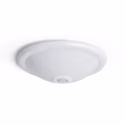 Le Plafonnier LED Rond 2x E27 avec Détecteur de Mouvement PIR et Crépusculaire est une solution d'éclairage moderne et effica ...
