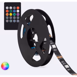 Le kit Ruban LED USB avec Fonction Musicale comprend un ruban LED RGB de 2 mètres avec 48 LED 5050 aux couleurs vives . Le ru ...