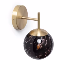 La Lampe Murale Métal et Verre Pardo est le point d'éclairage qui habillera votre pièce en lui donnant une touche de force et ...