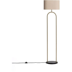 Lampadaire Métal Brilthor Doré