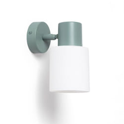 Applique Murale Orientable Métal et Verre Zion Vert Céladon
