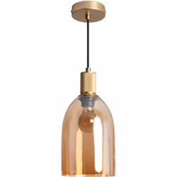 La Suspension Verre Tulio donnera une touche rétro-industrielle à l'espace où vous la placerez. Grâce à son design vous pourr ...
