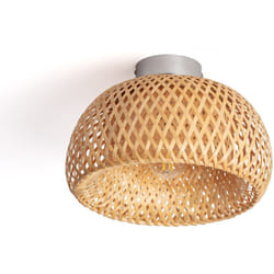 Efectoled - Plafonnier Bambou Kea Naturel