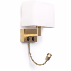 L'Applique Murale Métal avec Flex LED de L ecture Waldorf est un luminaire qui se distingue par sa versatilité. Ce type d'app ...