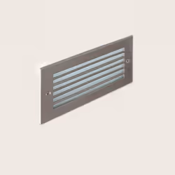 La Balise LED Extérieure 9W Encastrable au Mur Noire Drive est un élément d'éclairage de balise de courtoisie qui émet une lu ...