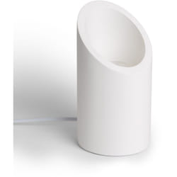 Efectoled - Lampe à Poser Plâtre Rise Uplighter Blanc
