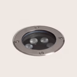 Le Spot LED Extérieur Solide Encastrable au Sol en Acier Inoxydable 6W nous permet d'éclairer de manière différente divers es ...
