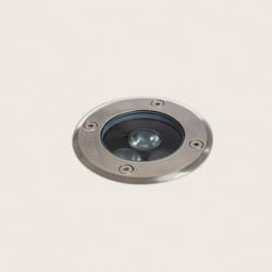 Efectoled - Spot led Extérieur Solide Encastrable au Sol Inox 3W 3000K Blanc chaud