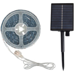 Efectoled - Ruban led Extérieur Solaire 3.7V dc 30LED/m 5m IP65 Largeur 8mm coupe tous les 3cms 4000K Blanc neutre