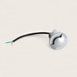 Efectoled - Balise Extérieure led Encastrable Sol 2L 24V dc Loto Grise 4000K Blanc neutre
