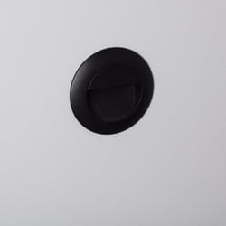 Balise LED Extérieure 3W Encastrable au Mur Ronde Wabi Noire 2700K Blanc chaud