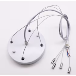 Ce Kit de Suspension Plafonnier LED Rectangulaire 24W 580x200 mm Double Face SwitchDimm est spécialement conçu pour les plafo ...