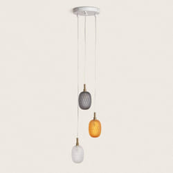 Efectoled - Suspension Verre Shalim Multicolore