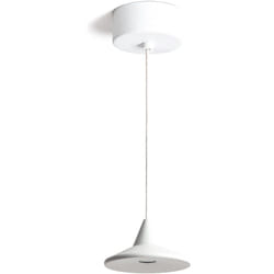 Suspension LED Aluminium Edsel 6W Blanc