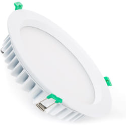 Efectoled - Downlight led 40W Dimmable 130 lm/W IP44 Coupe ø 190 mm 4000K Blanc neutre