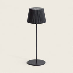 Efectoled - Lampe à Poser led Extérieure Portative Aluminium 1,2 w avec Batterie Rechargeable Willox Noir