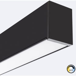 Efectoled - Barre Linéaire led 60cm 18W Luxor Noir
