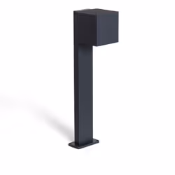 La Balise Extérieure Solaire LED en Saillie sur Pied 80 cm Aluminium Denny est une excellente option pour tout espace extérie ...